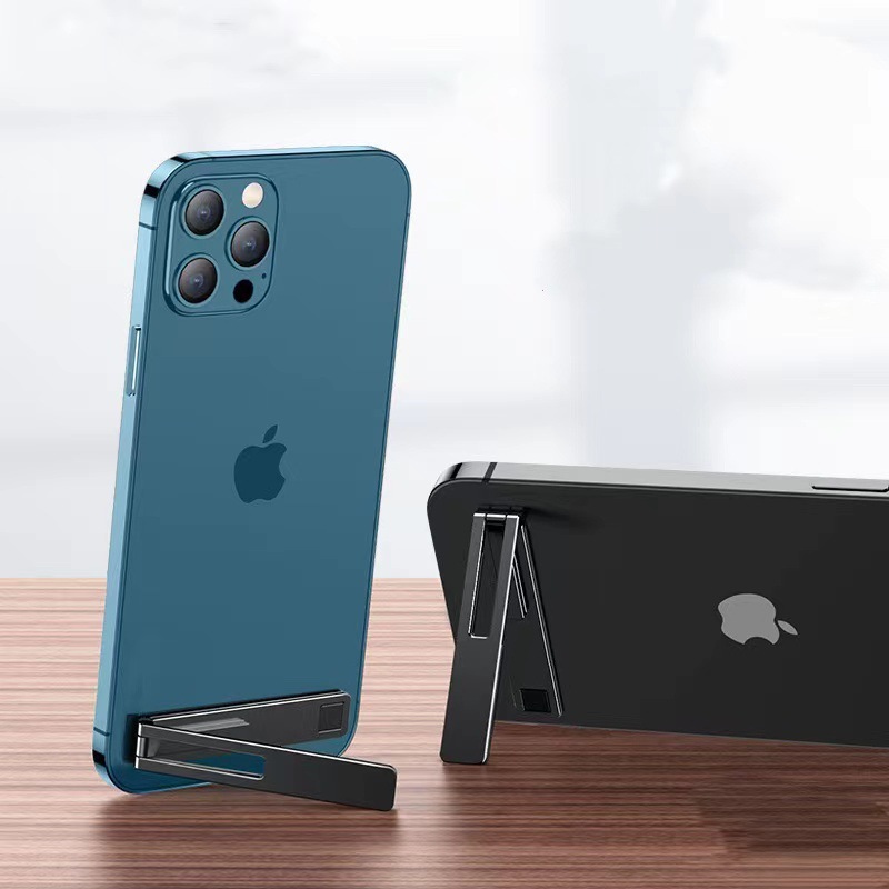 Slim Folding Zinc Alloy Phone Stand