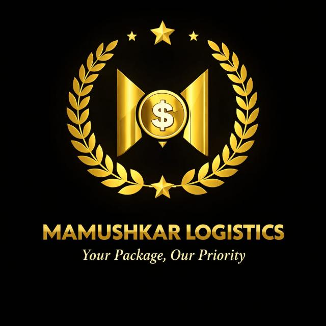 Mamushkar Logistics golden crest — Your Package, Our Priority